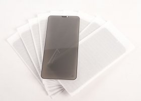 Mobilize Display Protective Film - 75012 X-guard Display Protective Film - Privacy Black Frame - Iphone Xs Max-11 Pro Max (10-pack Bulk Pack)