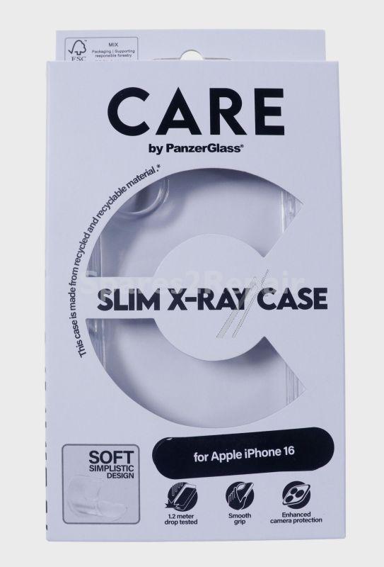 Panzerglass Leather Bag Gsm - 1441 Care By Panzerglass Fashionable Case Transparent X-ray Soft Basic Iphone 24