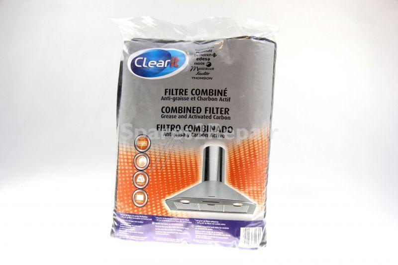 Brandt Carbon Filter - As0019422 Filter Mixed--combiné Graisse+