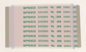 Vestel Flexi print Connector - 30098340 Cable Ffc 60p-50 0 5mm Ul20706 Rohs