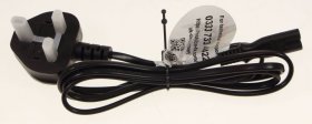Vestel Mains Power Lead - 23752593 Pwr Cord Safe Uk W-plug Pkg(e_arg tos