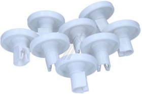 Compatible Roller For Dishwasher Basket - Roller Kit 8 Pcs For 50269971003