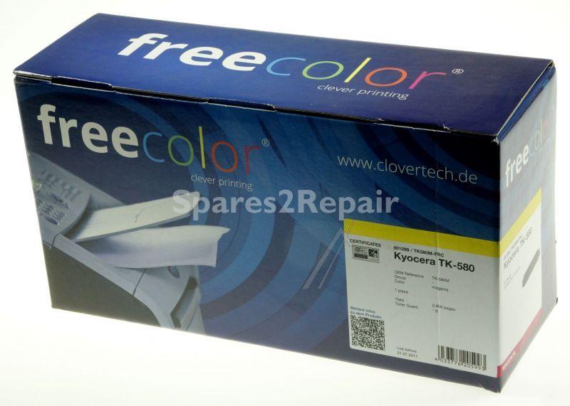 Freecolor Toner Cartridge - Tk580m-frc K15607f7 Toner Cartridge Magenta 2 8k