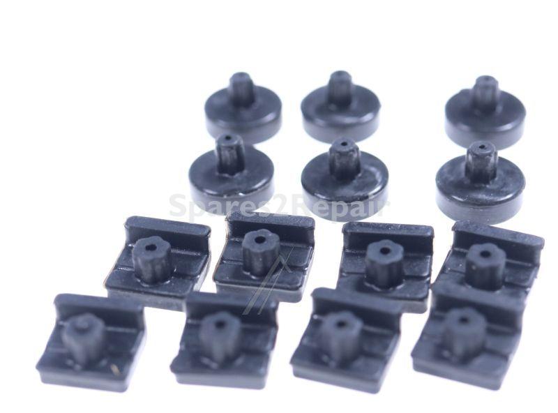 Rubber Stop - 4055838793 Kit Buffer Grid 14pcs [Electrolux Aeg]