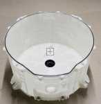 Samsung Tub Lower Part - Dc97-21739h Assembly Semi Tub Back wd9500nk wf23r9600k*