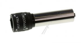 Milk Frother - 5513221721 Frother Tube Cappuccinatore Inox + Nut Ecam45 [Delonghi]