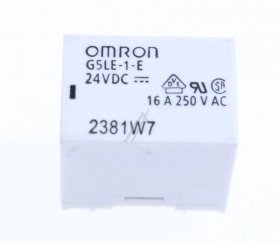 Omron Pcb Relay To 24v - 24vdc 16a 250vac Relais, 1 Wechsler - G5LE-1-E DC24