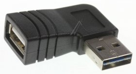 Delock Cable/plugs/adapter - Adapter Easy-usb 2.0-a Male > Usb 2.0-a Female Angled Left -
