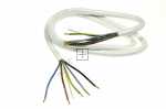 Jager Direkt Cooker Connection Cable - 147 8174 Mains Power Cable Oven 1 2m5x2 5mm