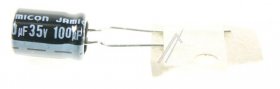 Beko 35v Radial Electrolytic 105 De - 252128r C00906371 Ec 100µf 35v 12*8r:5105d