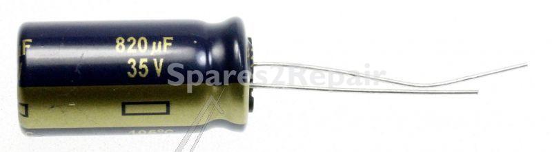 Panasonic 35v Radial Electrolytic 105 De - 820uf-35v Eeufc1v821l Elko Radial 105° 12 5x25mm Low-impedance -tubes