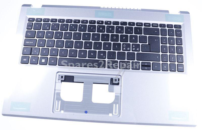 Acer Notebook keyboards - 6b kden2 027 Cover upper silver w-kb nordic