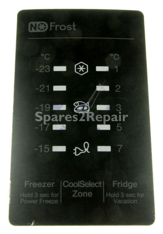 Samsung Operating Unit Screen - Da64-04377c Inlay Control 3050pjt Bmf pc t0 38 black