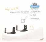 Mywall Ls Wall Mount - Hs 46 W Wall Mount For Sonos Era 100 2 Pieces White