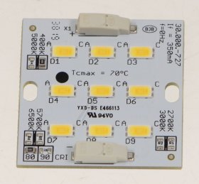Led emitter - 133 0511 098 Square Led 37x37 3 1w Bjb