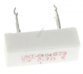 Grundig Resistor - 129272r C00951692 Resistor 2 7ohm K 5w R10