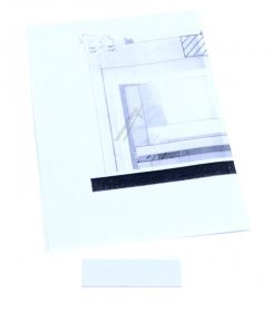 Liebherr Housing Part - 282013300 Reinforcement Plate With Adhesive Tape White