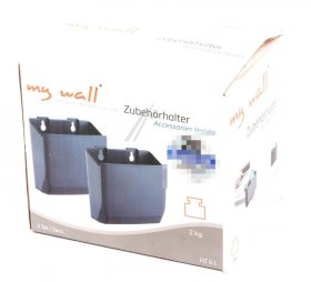 Mywall Draw Storage Cabinets - Hz 6 ZubehÖrhalter 12 5 X 5 X 11 Cm 2 Stuck Dunkelblau