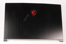 Msi Housing Top - 307-6w1a213-y42-rfb Lcd-ruckabdeckung Geburstet Schwarz