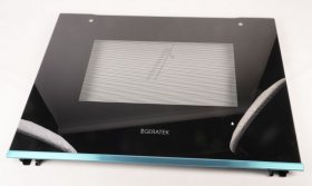 Oven outer Door - 12571100a30980 Door Outer Glass Drop Glue Assembly [Midea]