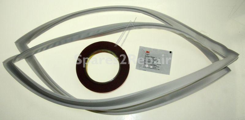 Liebherr Magnetic Door Seal - 711111200 4-sided Magnetic Seal White With Mounting Material