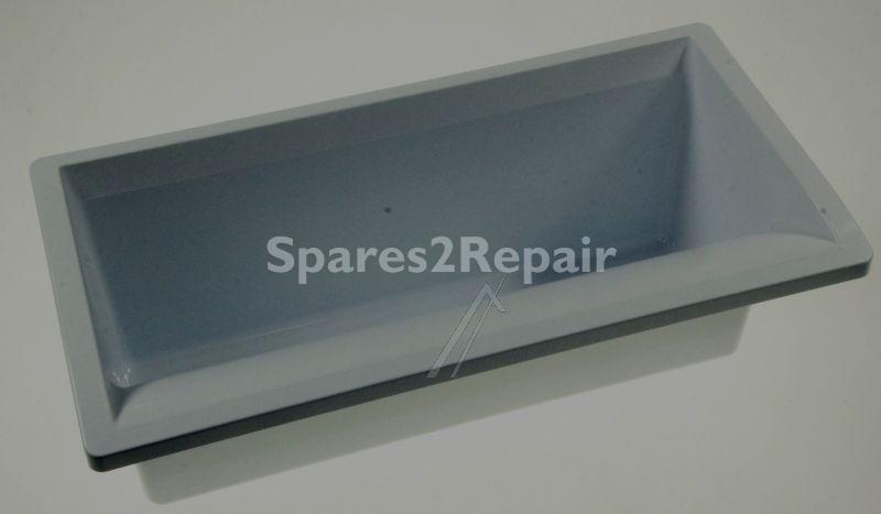 Vegetable Drawer - C00047330 482000026646 Vegetable Container White (456x173) [Whirlpool Indesit]