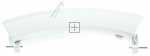 Compatible Washing Machine And Tumble Dryer Door Handles - Handle White Alternative For Bsh751790