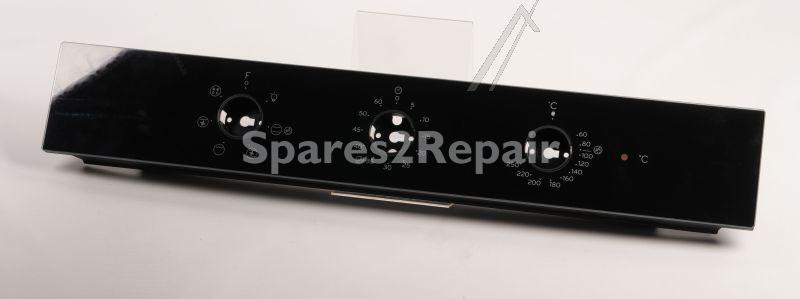 Operating Unit Screen - C00503600 481010914196 Control Panel Black [Whirlpool Indesit]