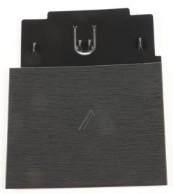 Saeco Casing Cover - 421945044531 Dump Box Front Cover Black Omb