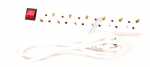 Bachmann 6 Way Socket Outlet Switch - 381 244s Selly 6-way Power Strip With Switch 1 5m White H05vv-f 3g1 50mm² With Increased Touch Protection