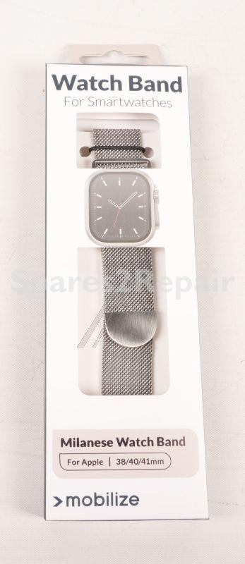 Mobilize Wristbands For Smartwatch - 81679 Milanaise Strap For Apple Watch 38-40-41mm - Silver
