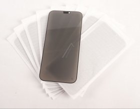Mobilize Display Protective Film - 75013 X-guard Screen Protector - Privacy Black Frame - Iphone 12-12 Pro (10-pack Bulk Pack)