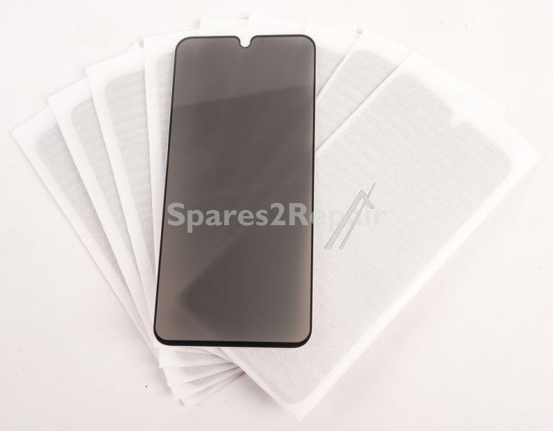 Mobilize Display Protective Film - 75024 X-guard Display Protective Film - Privacy Black Frame - Galaxy A25 5g (10-pack Loose)