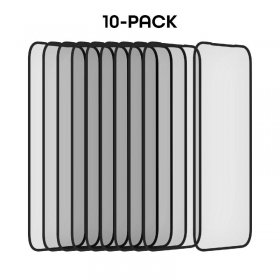 Mobilize Display Protective Film - 74981 X-guard Display Protective Film - Black Frame - Iphone X-xs-11 Pro (10-pack Bulk Pack)