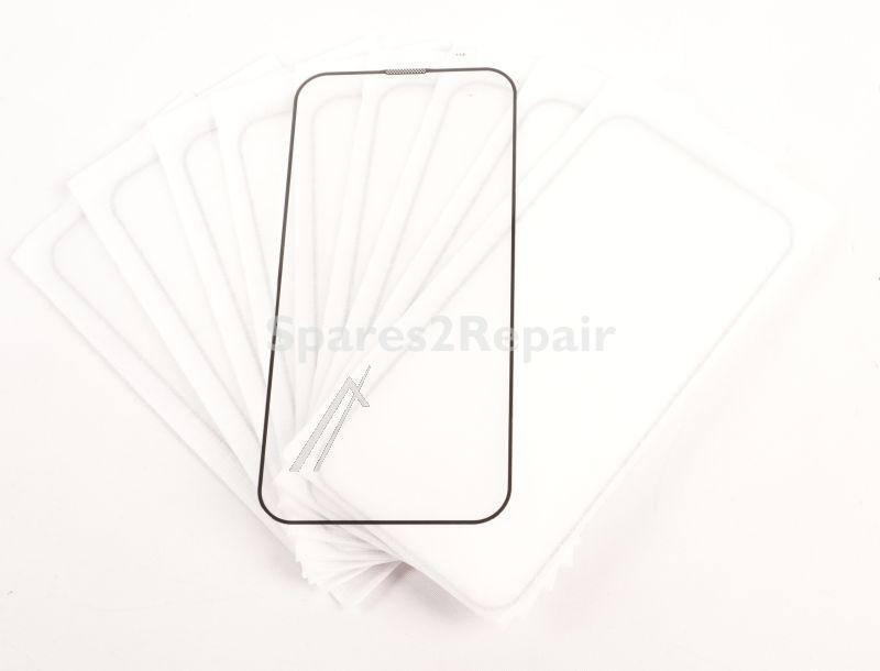 Mobilize Display Protective Film - 74985 X-guard Screen Protector - Black Frame - Iphone 13-13 Pro-14-16e-17e (10-pack Bulk Pack)