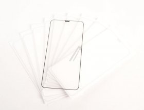 Mobilize Display Protective Film - 74983 X-guard Display Protective Film - Black Frame - Iphone Xs Max-11 Pro Max (10-pack Bulk Pack)