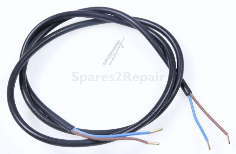 Faber Franke Roblin Mains Power Lead - 133 0064 074 Main Cable 2x0 50x1000 H03vvf Black