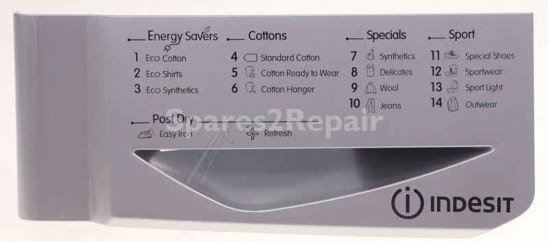 Casing Cover - C00318516 480111103991 Cover Display [Whirlpool Indesit]