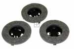 Felt - Vt504703 3 Polisher Pads For Lustrer 47 [Delonghi]