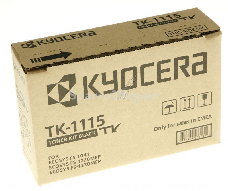 Kyocera Mita Toner Cartridge - 1t02m50nl0 Tk-1115 Toner Kit Black 1 6k