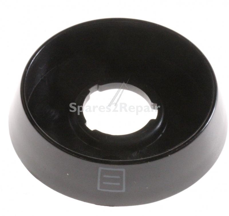 Button - Knob Ring (e sigma main Oven black) [Vestel]