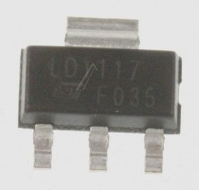 Stmicroelectronics Fixed Voltage Reg. Pos. - 1117 Ld1117str Voltage Regulator Ldo Adj +1 25-15v Ld1117 Sot223-3