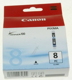 Canon Cartridge - Cli-8pc 0624b001 Ink Cartridge Cyan-photo 13ml