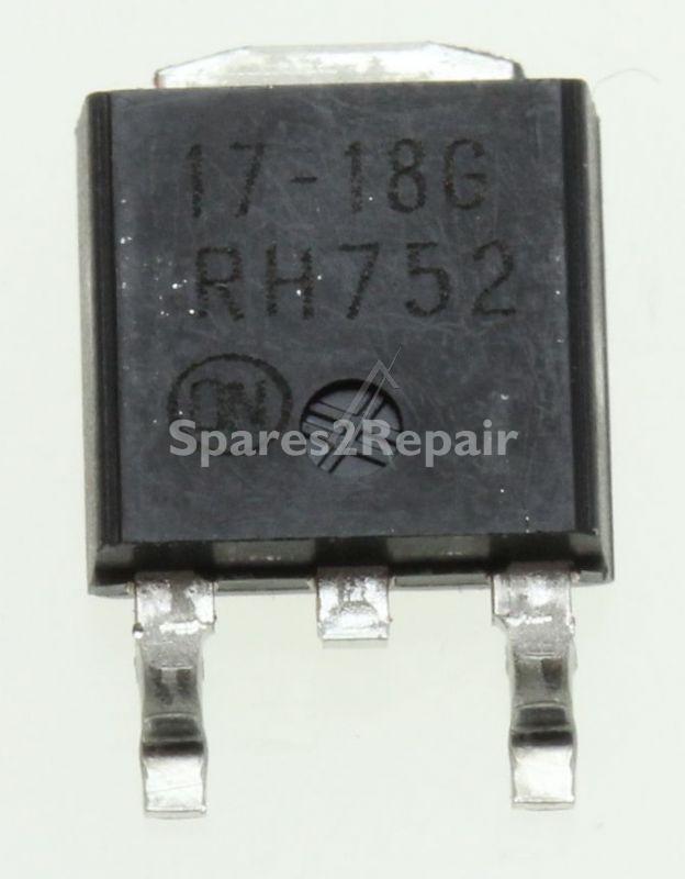 On Semiconductor Fixed Voltage Reg. Pos. - 17-18g Ncp1117dt18rkg Voltage Regulator Ldo +1 8v 1a To-252