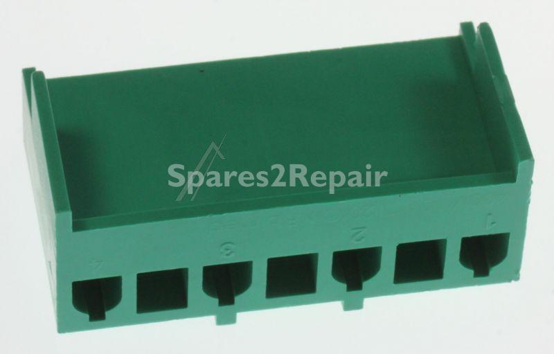 Cable-plugs-adapter - 300180135 C00959275 Plug 4pol Green 10a-380v [Arcelik]