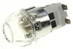 Smeg Glass Lamp Cover - 824610658 Oven Lamp Assembly