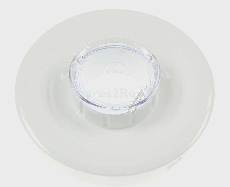 Mixing Bowl Lid - At286 Kw714299 Goblet Lid And Filler Cap - White [Delonghi]