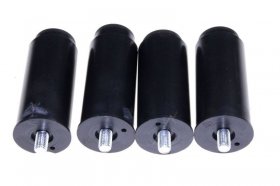 Foot - C00113108 482000079885 Kit Adjustable Foot (4) H150>100 [Whirlpool Indesit]