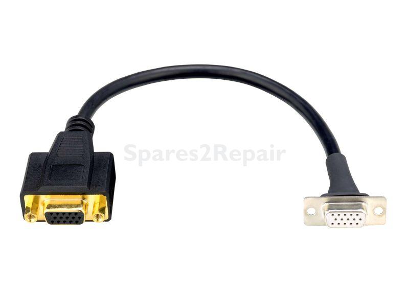 Inakustik Vga-plug Female - Premium Vga Douple Coupling Sub-d 15p. (f)  (f), 25 Cm