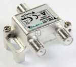 Axing Aerial Distributor - Bab 1-08p 1-f Antenna Splitter, 8 Db 5-1218 Mhz